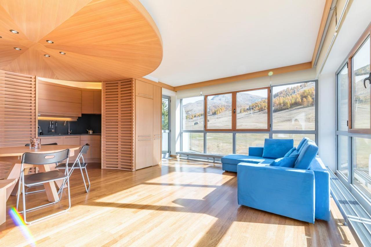 Apartament Terrazza Su Sestriere Lux Zewnętrze zdjęcie