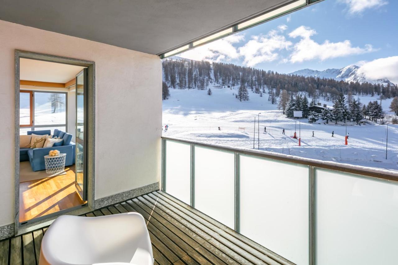 Apartament Terrazza Su Sestriere Lux Zewnętrze zdjęcie