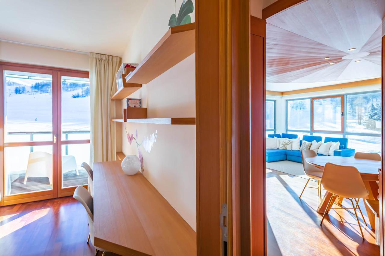 Apartament Terrazza Su Sestriere Lux Zewnętrze zdjęcie