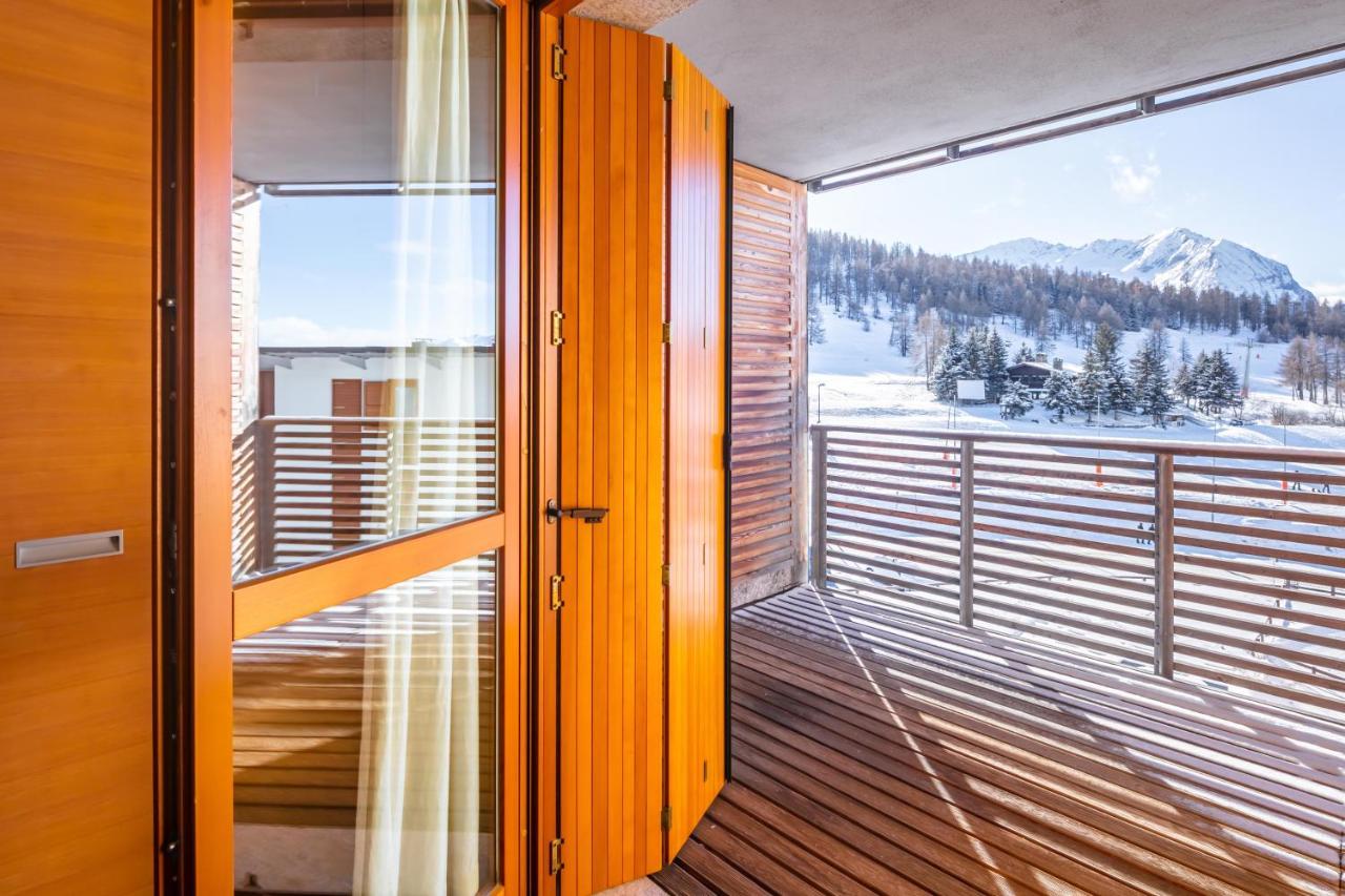 Apartament Terrazza Su Sestriere Lux Zewnętrze zdjęcie